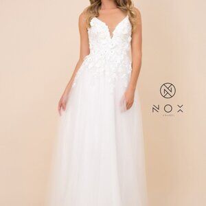 Sweetheart Neck A-Line Shape Prom Dress NXR346